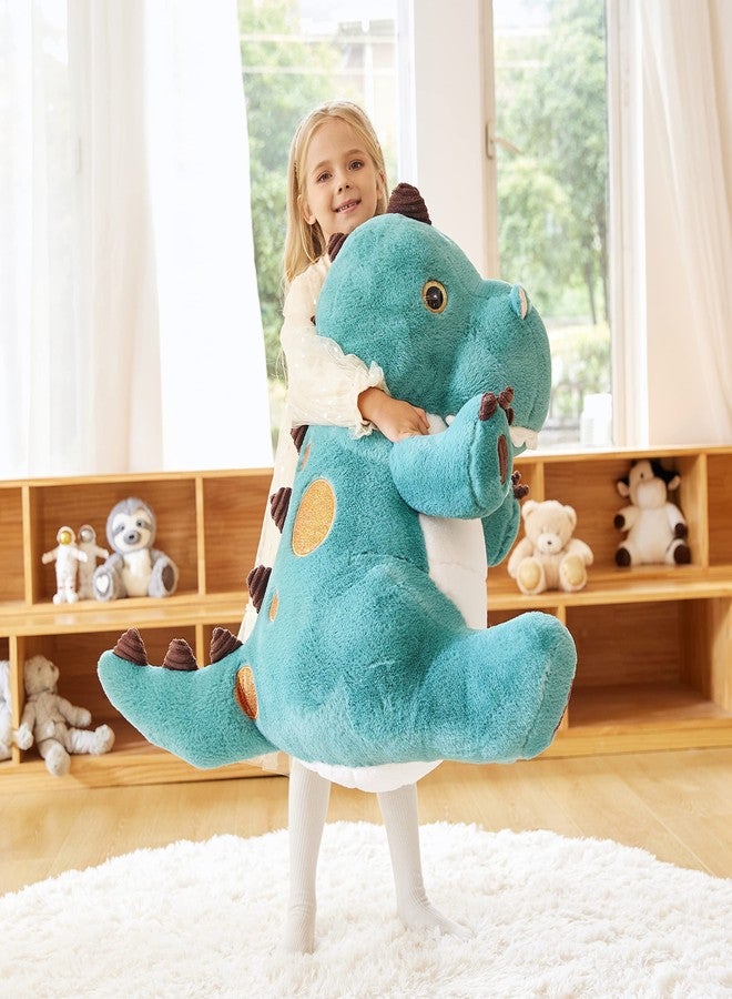 EARTHSOUND Giant Dinosaur Stuffed Animal Plush Toy,Large Jumbo 23" Cute Soft Toys,Big Size Huge Fluffy Plushy Oversized Fat Plushie,Gifts for Kid - Image 3